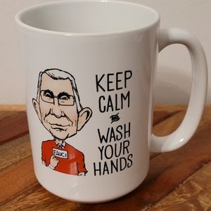 FAUCHI Mug Keep Calm and wash your hands